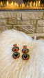 Multicolored Love Earrings