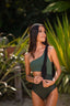  One Shoulder & Cut Out Bikini