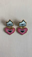 Pendientes de signo de amor